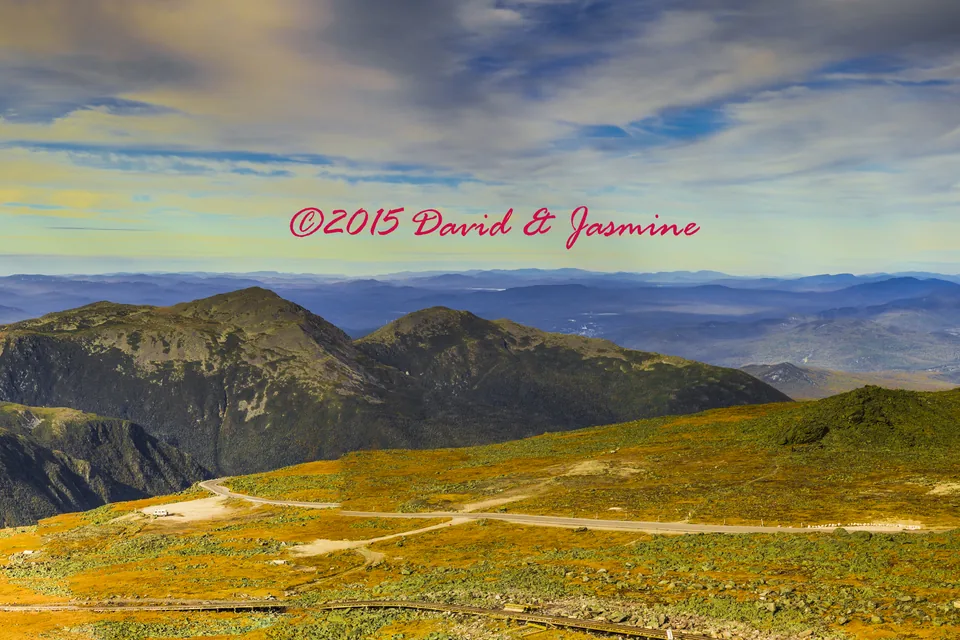Mount Washington and the White Mountains of New Hampshire.